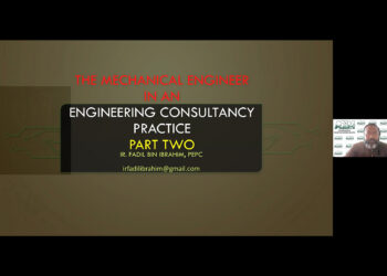 Course on the Role of a Mechanical Engineer in an Engineering Consultancy Practice