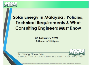 Webinar on Solar Energy in Malaysia: Policies, Technical Requirements and What Consulting Engineers Must Know