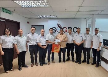 Joint Courtesy Call on YB Datuk Ir. Shahelmey Yahya, the SOGDC Chairman